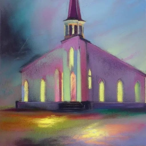 02434-2206093686-abstract oil painting of a bright church building, pastel colors, volumetric lighting, artstation, concept art, bokeh, 8k, , Geo.webp